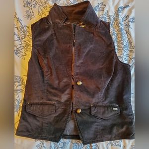 Women's Point Zero velvet vest
